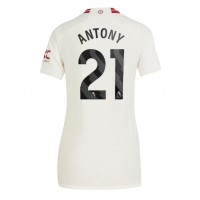 Fotbalové Dres Manchester United Antony #21 Dámské Alternativní 2023-24 Krátký Rukáv